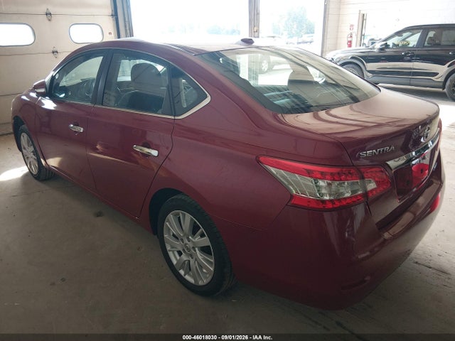 2013 Nissan Sentra Sl მანქანა იყიდება აუქციონზე, vin: 3N1AB7APXDL615878, აუქციონის ნომერი: 46018030
