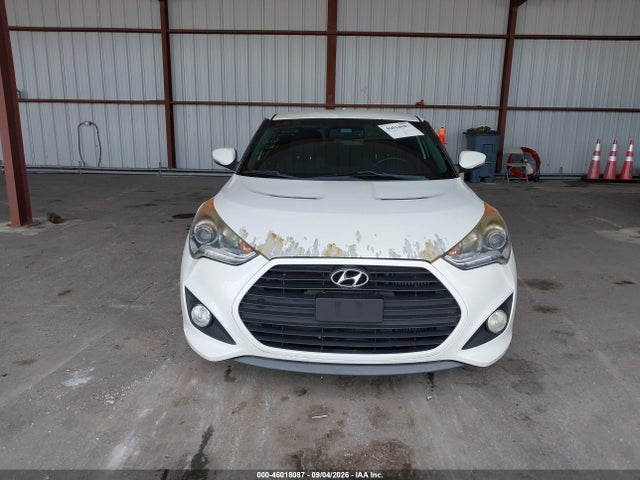 2015 Hyundai Veloster Turbo მანქანა იყიდება აუქციონზე, vin: KMHTC6AE5FU243088, აუქციონის ნომერი: 46018087