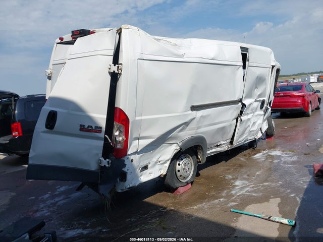 Продажа на аукционе авто 2018 Ram Promaster 3500 Cargo Van High Roof 159 Wb Ext, vin: 3C6URVJG4JE106113, номер лота: 46018113
