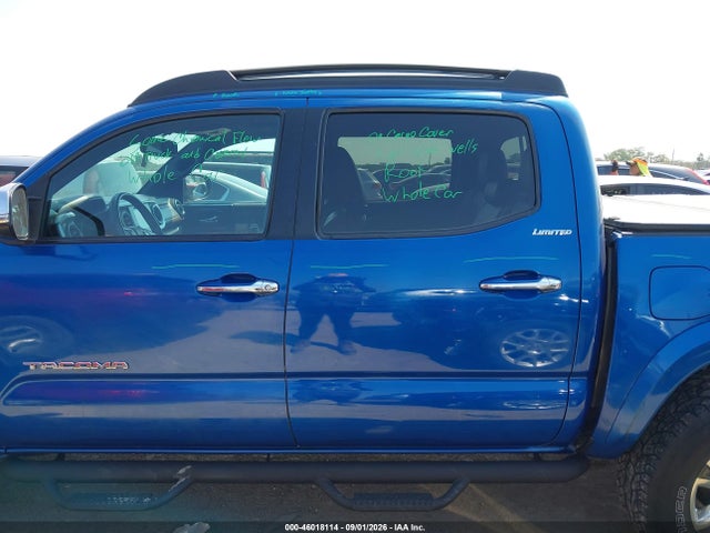 2016 Toyota Tacoma Limited მანქანა იყიდება აუქციონზე, vin: 3TMEZ5CN4GM021991, აუქციონის ნომერი: 46018114