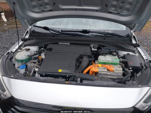 46018127 :رقم المزاد ، KMHC65LC9JU076238 vin ، 2018 Hyundai Ioniq Hybrid Blue مزاد بيع