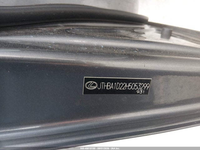 JTHBA1D22H5053299 Lexus IS 200T