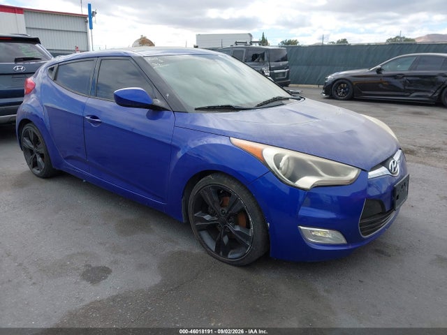 46018191 :رقم المزاد ، KMHTC6AD8CU057631 vin ، 2012 Hyundai Veloster Base W/black مزاد بيع