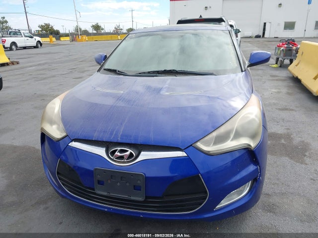 46018191 :رقم المزاد ، KMHTC6AD8CU057631 vin ، 2012 Hyundai Veloster Base W/black مزاد بيع