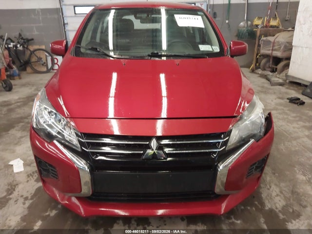 46018211 :رقم المزاد ، ML32AUHJ3MH010851 vin ، 2021 Mitsubishi Mirage Carbonite Edition/es/le مزاد بيع