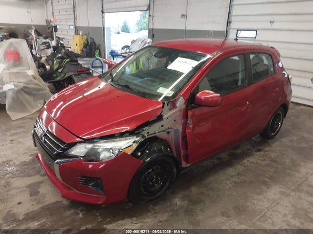 46018211 :رقم المزاد ، ML32AUHJ3MH010851 vin ، 2021 Mitsubishi Mirage Carbonite Edition/es/le مزاد بيع
