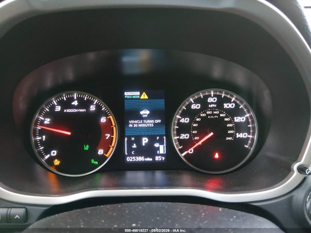 46018227 :رقم المزاد ، JA4ATWAA0SZ048662 vin ، 2025 Mitsubishi Eclipse Cross Black Edition S-awc/se S-awc/sel S-awc مزاد بيع