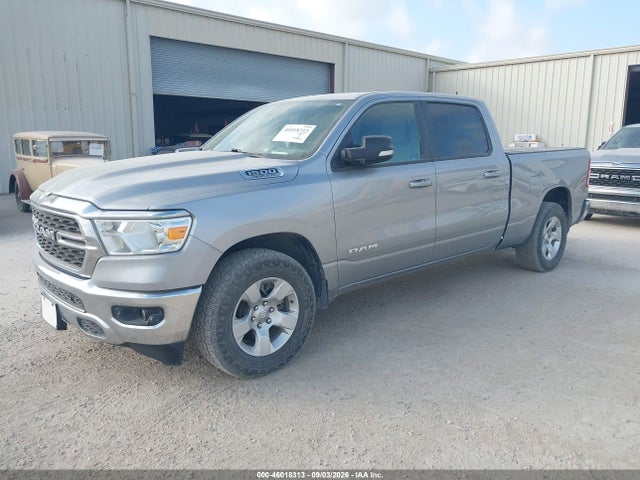 46018313 :رقم المزاد ، 1C6SRFMT9NN281612 vin ، 2022 Ram 1500 Big Horn  4x4 6'4 Box مزاد بيع