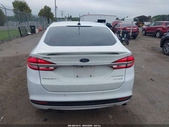 46018319 :رقم المزاد ، 3FA6P0RU6HR356451 vin ، 2017 Ford Fusion Hybrid Titanium مزاد بيع