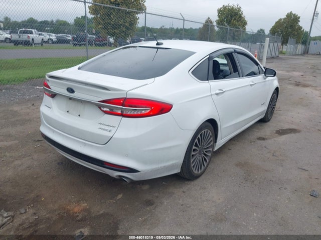 46018319 :رقم المزاد ، 3FA6P0RU6HR356451 vin ، 2017 Ford Fusion Hybrid Titanium مزاد بيع