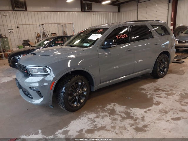 2022 Dodge Durango Gt Plus Awd მანქანა იყიდება აუქციონზე, vin: 1C4RDJDG5NC208261, აუქციონის ნომერი: 46018322