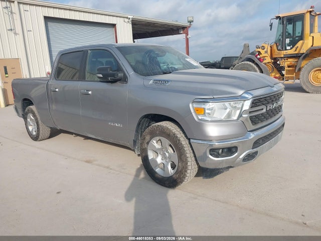 Продажа на аукционе авто 2022 Ram 1500 Big Horn  4x4 6'4 Box, vin: 1C6SRFMT8NN307732, номер лота: 46018353