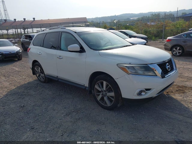 Auction sale of the 2013 Nissan Pathfinder Platinum, vin: 5N1AR2MM5DC634780, lot number: 46018431