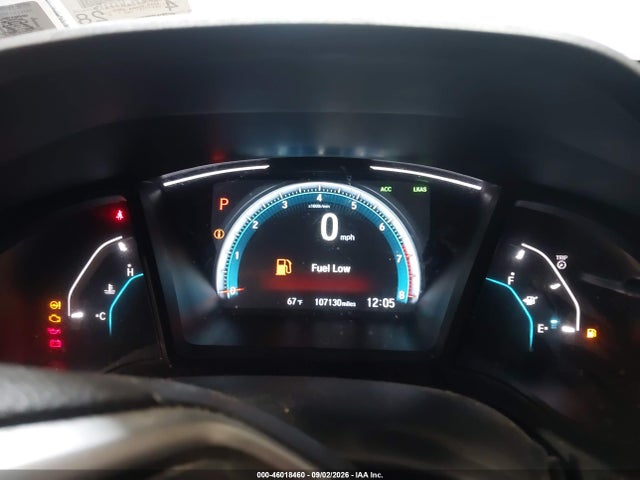 46018460 :رقم المزاد ، 2HGFC2F63KH530858 vin ، 2019 Honda Civic Lx مزاد بيع