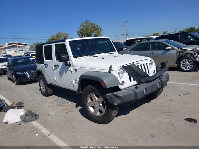 Aukcja sprzedaży 2015 Jeep Wrangler Unlimited Sport, vin: 1C4BJWDG1FL609573, numer aukcji: 46018480