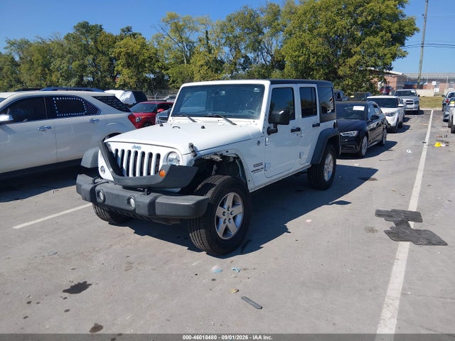 Aukcja sprzedaży 2015 Jeep Wrangler Unlimited Sport, vin: 1C4BJWDG1FL609573, numer aukcji: 46018480