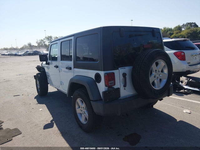 Aukcja sprzedaży 2015 Jeep Wrangler Unlimited Sport, vin: 1C4BJWDG1FL609573, numer aukcji: 46018480