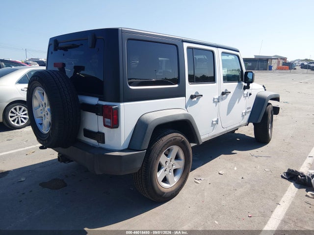 Aukcja sprzedaży 2015 Jeep Wrangler Unlimited Sport, vin: 1C4BJWDG1FL609573, numer aukcji: 46018480