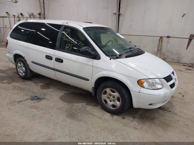 46018520 :رقم المزاد ، 1D8GP24343B167563 vin ، 2003 Dodge Grand Caravan Se مزاد بيع