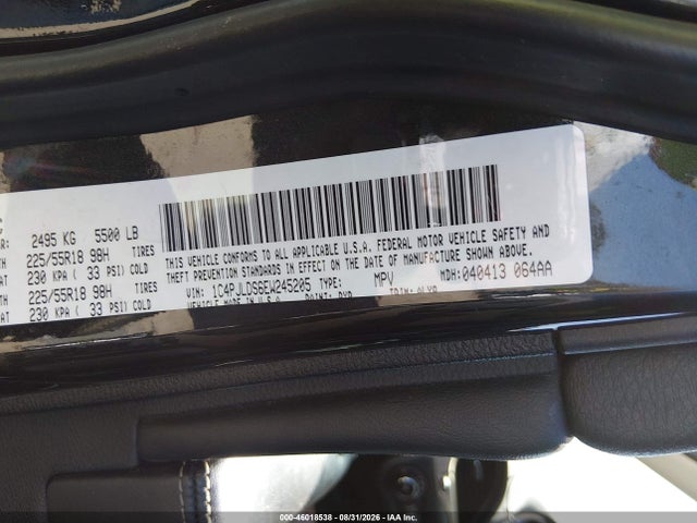Продаж на аукціоні авто 2014 Jeep Cherokee Limited, vin: 1C4PJLDS6EW245205, номер лоту: 46018538