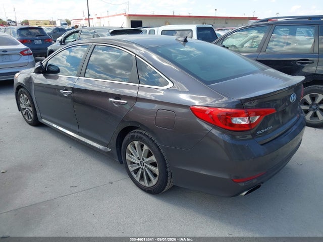 46018541 :رقم المزاد ، 5NPE34AF7GH342551 vin ، 2016 Hyundai Sonata Sport مزاد بيع