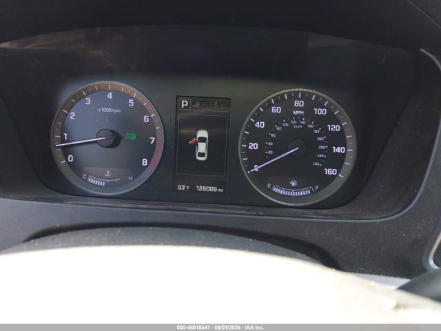 46018541 :رقم المزاد ، 5NPE34AF7GH342551 vin ، 2016 Hyundai Sonata Sport مزاد بيع