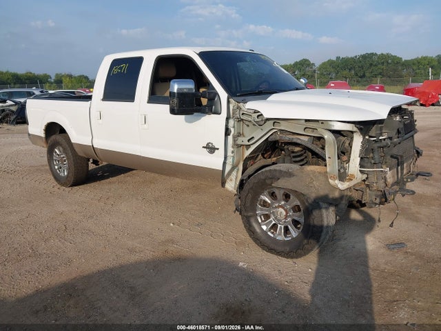 Продаж на аукціоні авто 2012 Ford F-250 Lariat, vin: 1FT7W2BT7CEA38591, номер лоту: 46018571
