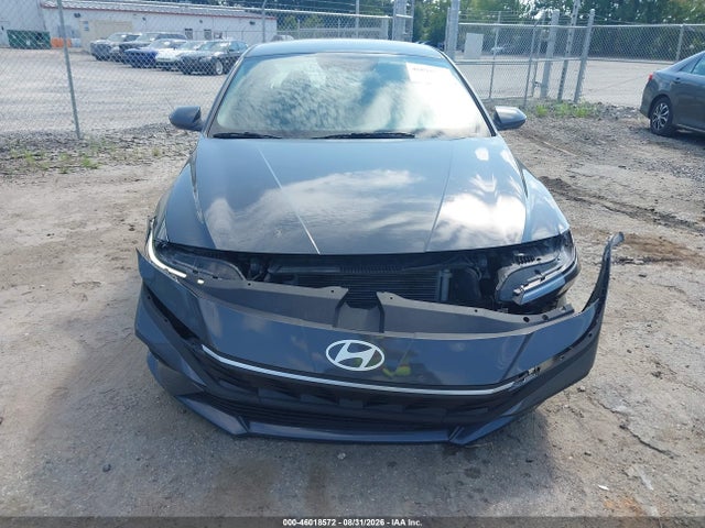 KMHLM4DJ6SU160869 Hyundai Elantra Hybrid Blue