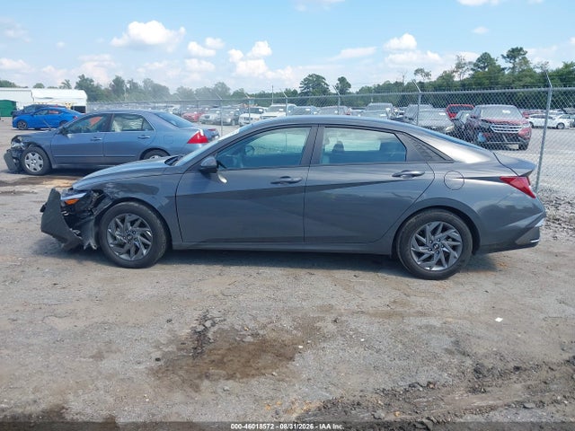 KMHLM4DJ6SU160869 Hyundai Elantra Hybrid Blue