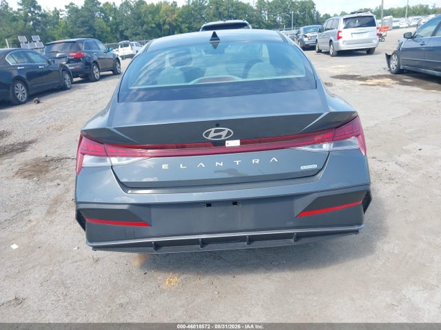 KMHLM4DJ6SU160869 Hyundai Elantra Hybrid Blue