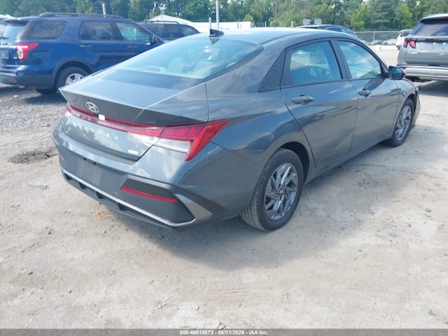 KMHLM4DJ6SU160869 Hyundai Elantra Hybrid Blue