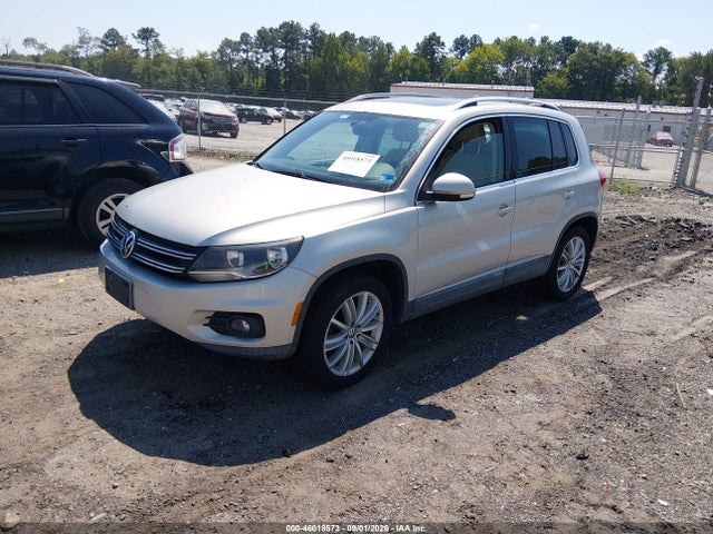 2012 Volkswagen Tiguan Se მანქანა იყიდება აუქციონზე, vin: WVGAV7AXXCW555870, აუქციონის ნომერი: 46018573