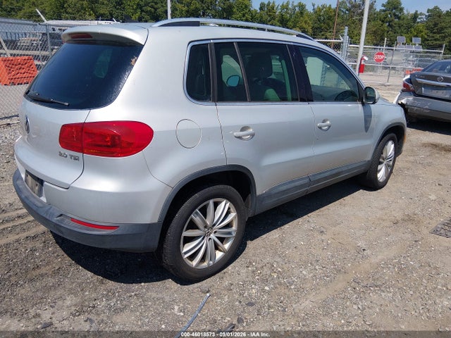 2012 Volkswagen Tiguan Se მანქანა იყიდება აუქციონზე, vin: WVGAV7AXXCW555870, აუქციონის ნომერი: 46018573