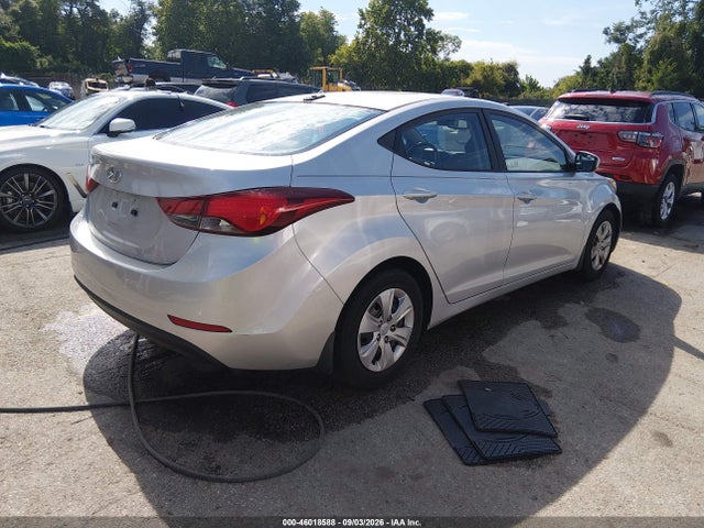 Продажа на аукционе авто 2016 Hyundai Elantra Se, vin: 5NPDH4AE3GH766894, номер лота: 46018588