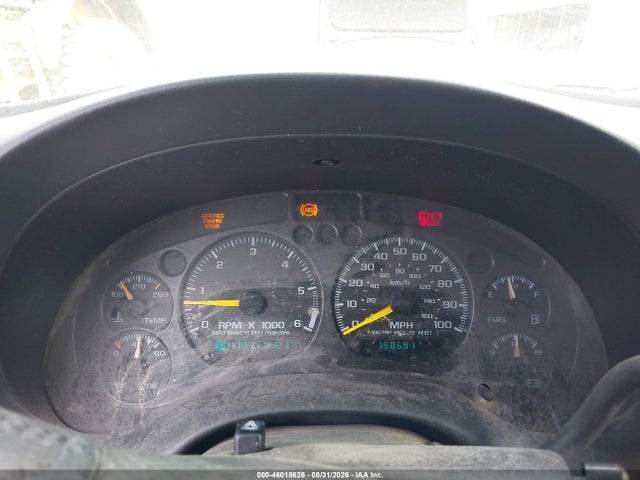 46018626 :رقم المزاد ، 1GNDT13W512106469 vin ، 2001 Chevrolet Blazer Lt مزاد بيع