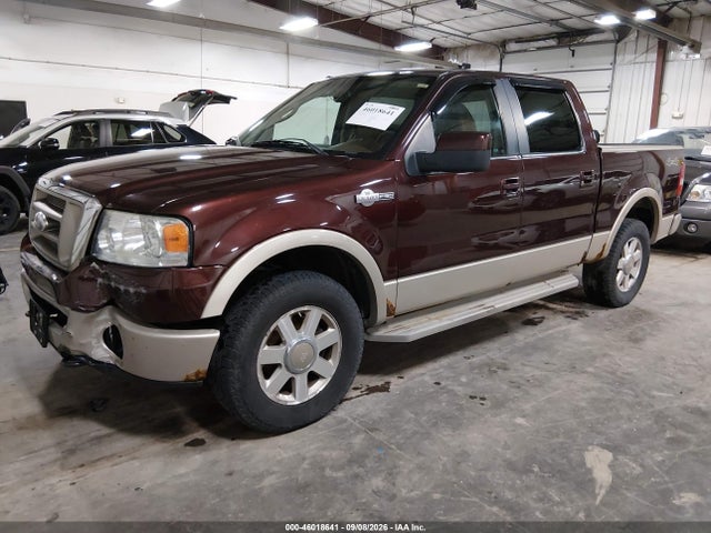46018641 :رقم المزاد ، 1FTPW14V38KE41131 vin ، 2008 Ford F-150 60th Anniversary/fx4/king Ranch/lariat/xlt مزاد بيع