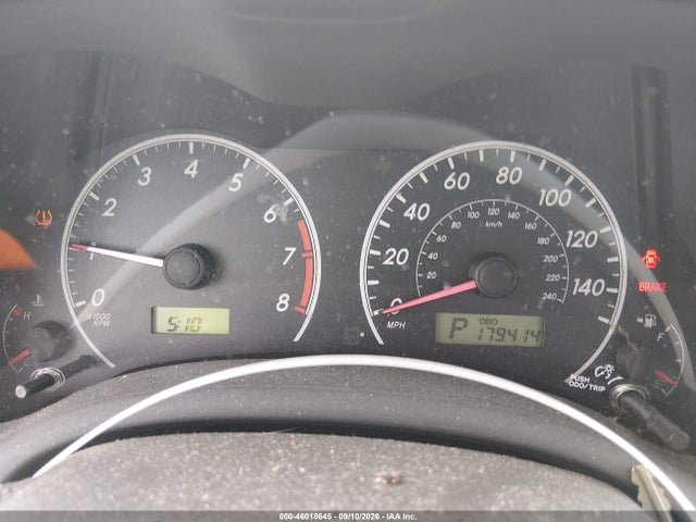 46018645 :رقم المزاد ، 2T1BU4EE4AC203196 vin ، 2010 Toyota Corolla Le مزاد بيع