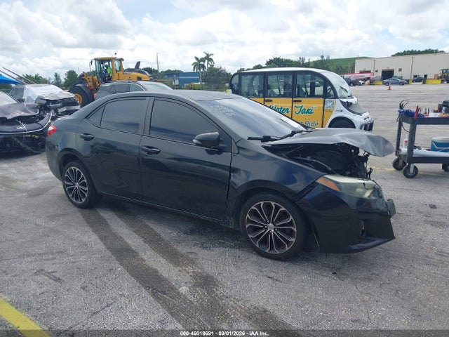 2015 Toyota Corolla S Plus მანქანა იყიდება აუქციონზე, vin: 2T1BURHE6FC475572, აუქციონის ნომერი: 46018691