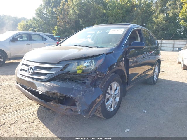 46018712 :رقم المزاد ، 2HKRM3H7XEH538990 vin ، 2014 Honda Cr-v Ex-l مزاد بيع