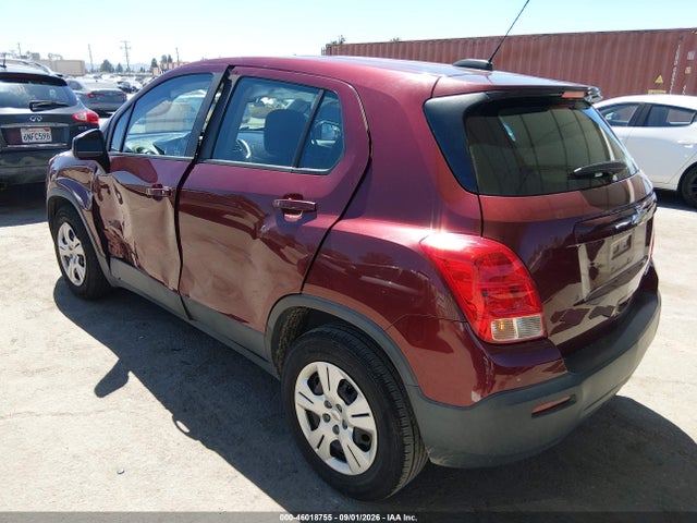 3GNCJKSB8GL174889 Chevrolet Trax 1ls