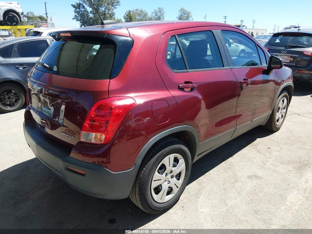 Chevrolet Trax 1ls 2016 3GNCJKSB8GL174889 Image 4