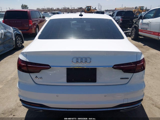 2023 Audi A4 Premium 40 Tfsi Quattro S Tronic მანქანა იყიდება აუქციონზე, vin: WAUABAF4XPN012312, აუქციონის ნომერი: 46018773