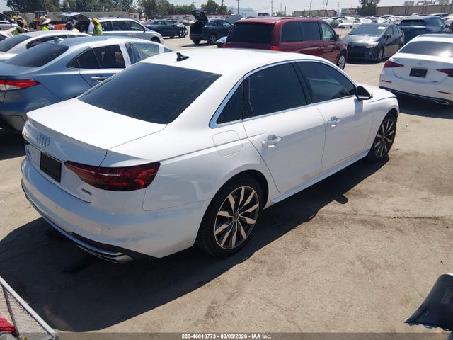 2023 Audi A4 Premium 40 Tfsi Quattro S Tronic მანქანა იყიდება აუქციონზე, vin: WAUABAF4XPN012312, აუქციონის ნომერი: 46018773