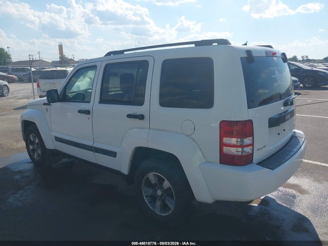 Auction sale of the 2008 Jeep Liberty Sport, vin: 1J8GN28K48W144282, lot number: 46018776