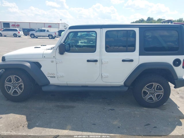 Продажа на аукционе авто 2018 Jeep Wrangler Unlimited Sport S 4x4, vin: 1C4HJXDG6JW227322, номер лота: 46018874