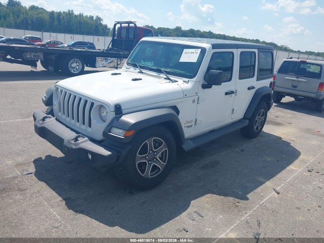Продажа на аукционе авто 2018 Jeep Wrangler Unlimited Sport S 4x4, vin: 1C4HJXDG6JW227322, номер лота: 46018874