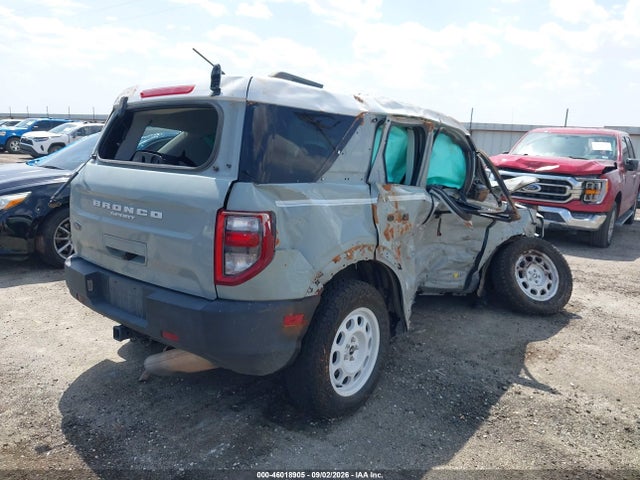 46018905 :رقم المزاد ، 3FMCR9G61PRD21858 vin ، 2023 Ford Bronco Sport Heritage مزاد بيع