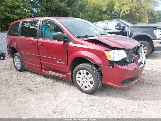Auction sale of the 2015 Dodge Grand Caravan Se, vin: 2C4RDGBG7FR686177, lot number: 46018907