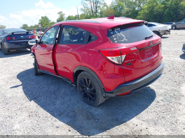 46018916 :رقم المزاد ، 3CZRU6H10NM748578 vin ، 2022 Honda Hr-v Awd Sport مزاد بيع