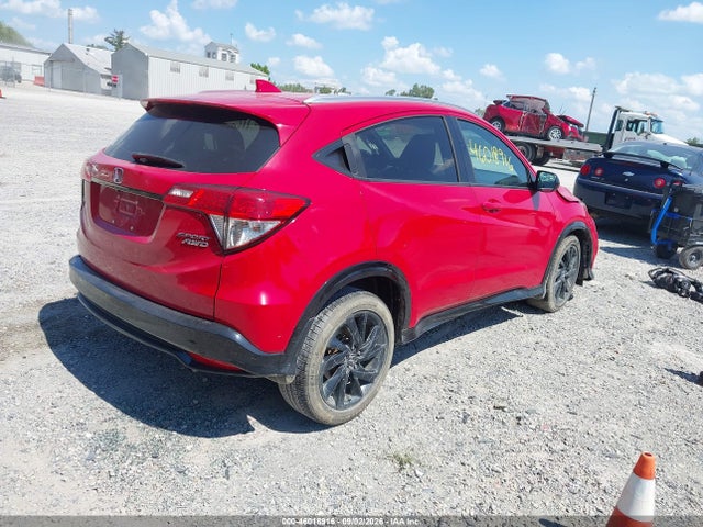 46018916 :رقم المزاد ، 3CZRU6H10NM748578 vin ، 2022 Honda Hr-v Awd Sport مزاد بيع